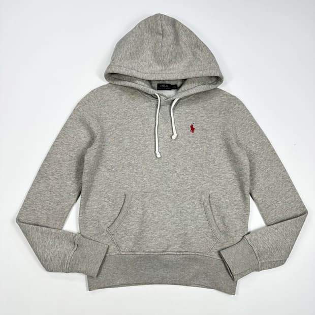폴로 랄프로렌 여성 헤비코튼 후드티 그레이 여성XS