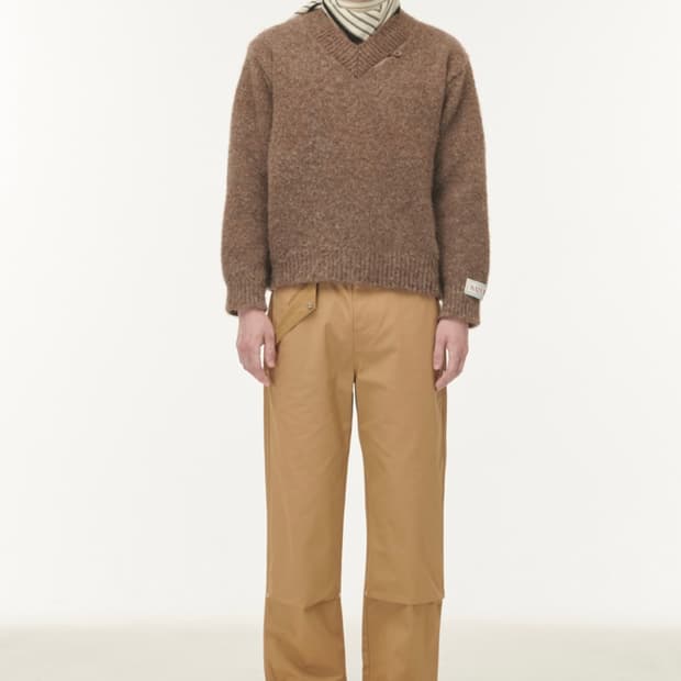 Satur 새터 토리노 웨스턴 투톤팬츠 클래식 베이지