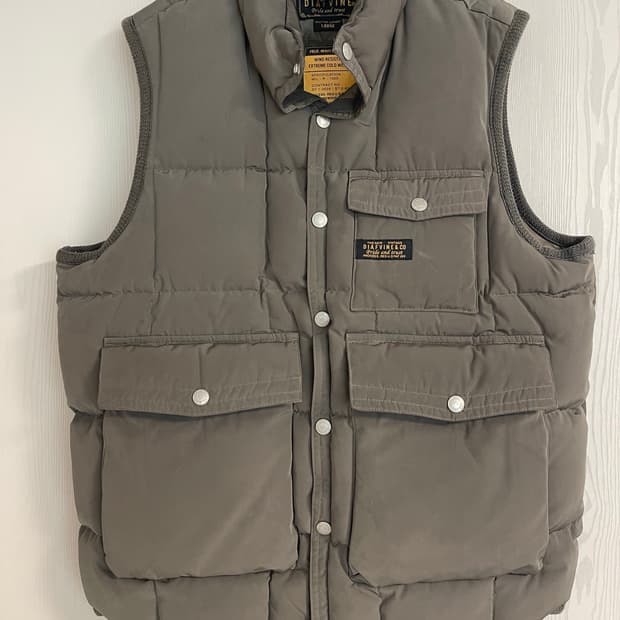 디아프바인 덕다운 퀼팅 베스트 L