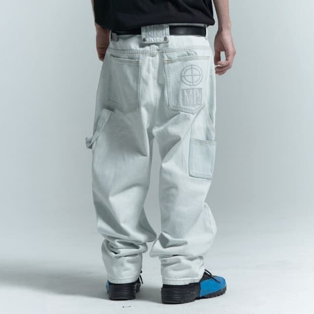 플라스틱프로덕트 MPa PAINTER DENIM PANTS