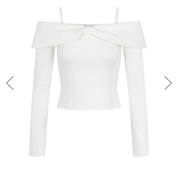 데이니 블룸 오프숄더 아이보리