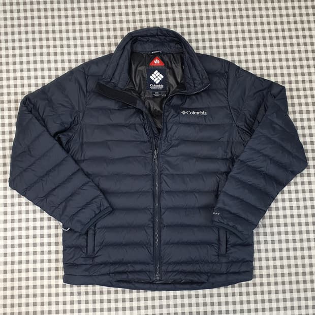 컬럼비아 오리털 경량패딩 남자95~100