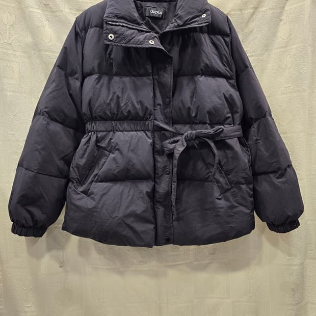 거의새거) 에이비플러스 ab.plus 여성 다운 패딩 점퍼 블랙 66정도