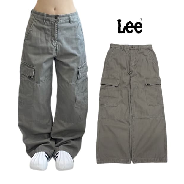 LEE 리 탄창 와이드 워크 카고팬츠