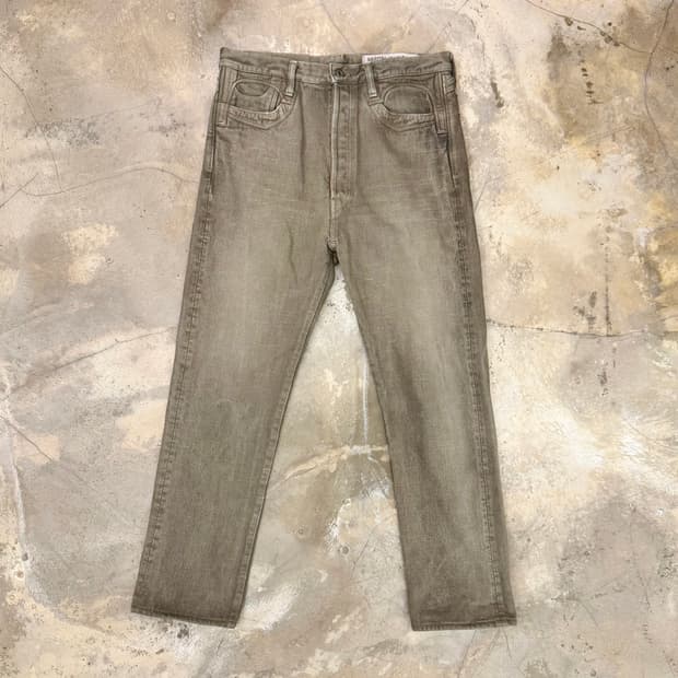 캐피탈 5포켓 데님 팬츠 브라운