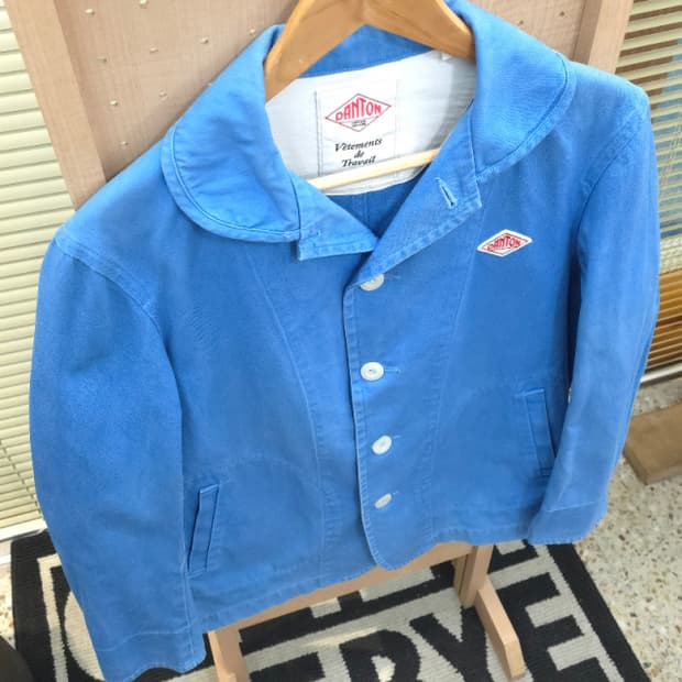 DANTON 코튼 프렌치 워크 자켓