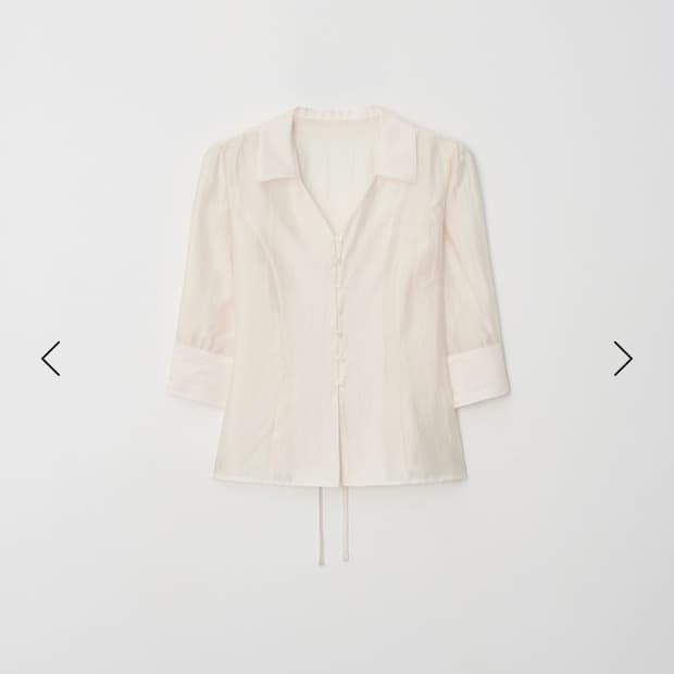 leeds 샵리즈 Shu layered blouse 새상품