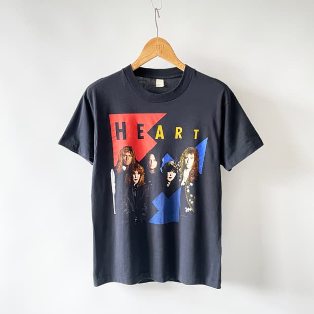 하트 90s 빈티지 밴드 티셔츠 HEART 90S T-SHIRT