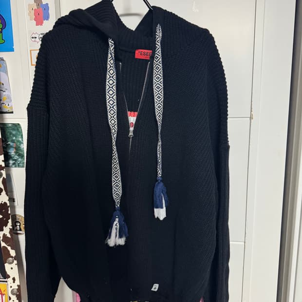 애씰미 니트 가디건 판매