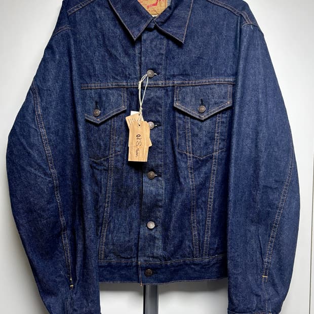 [5] 오어슬로우 타입3 데님 자켓