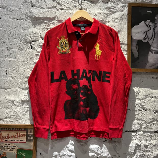 폴로 금장 빅포니 커스텀 카라슬리브