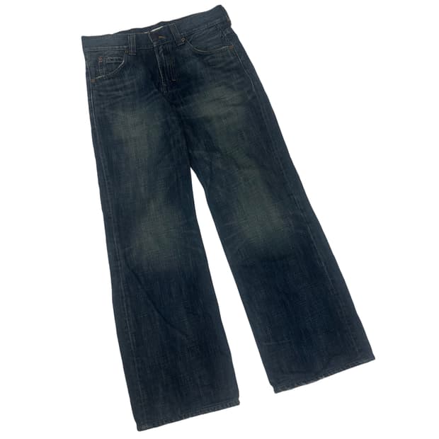 리바이스 521 와이드레그워싱데님진 30