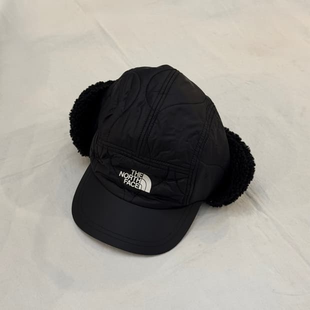 해외판) 노스페이스 이어머프 귀달이 캡 군밤모자 블랙