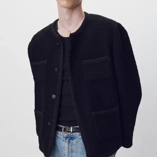 토니웩 트위드 자켓