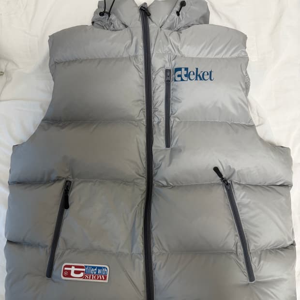 테켓 스노우볼 패딩조끼 M