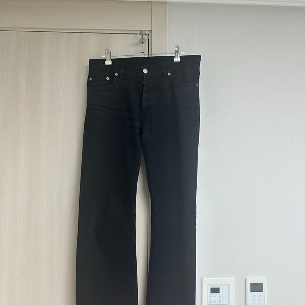 HELMUT LANG, 1999F/W, BLACK DENIM PANTS