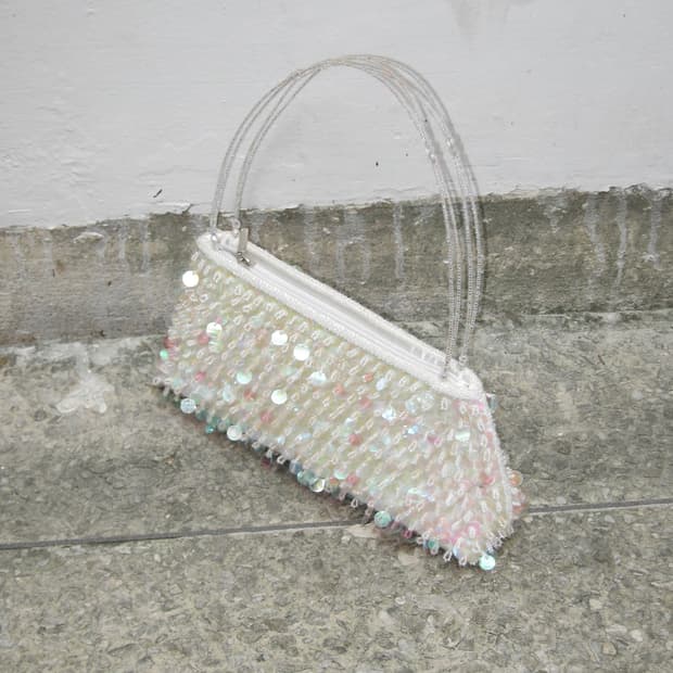 빈티지 스팽글 미니백