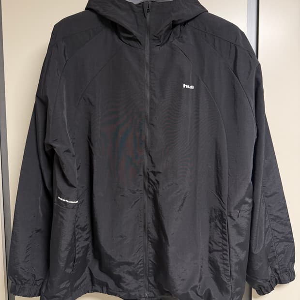 허프(HUF)재팬 바람막이 블랙 XL