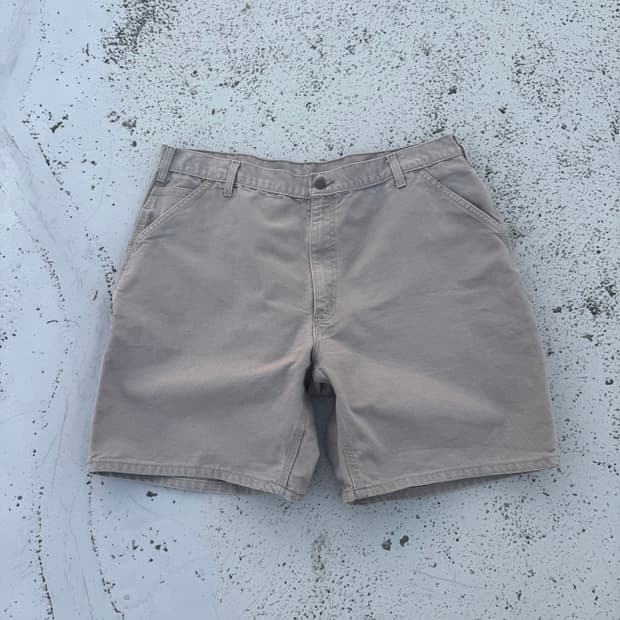 (42) Carhartt 칼하트 캔버스 카펜터 반바지 쇼츠 -11