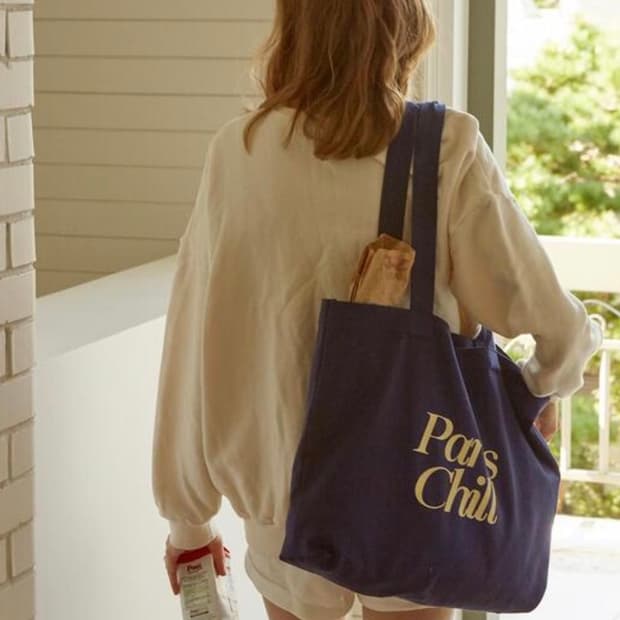 호텔파리칠 Hotel paris chill 에코백 