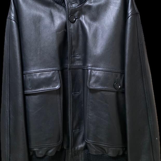 마리아노 포에버 레더 자켓 
