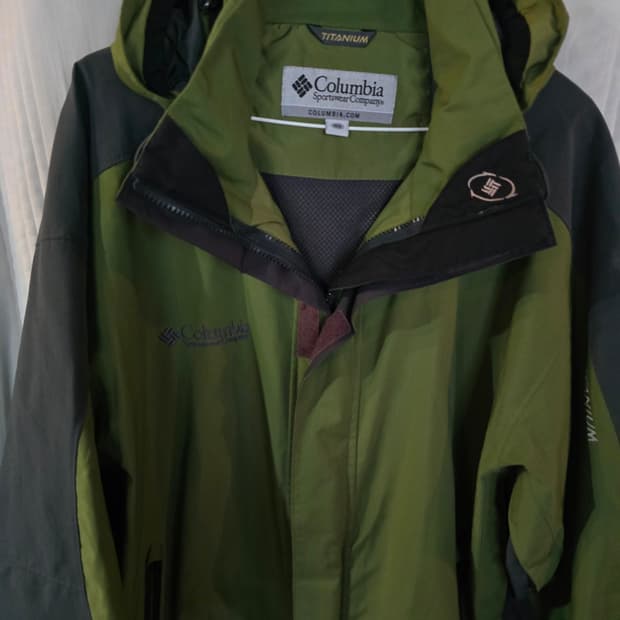 컬럼비아 오버핏 고어텍스자켓 