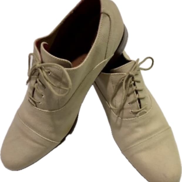 Cole rood hann 베이지 캔버스 더비 9.5size