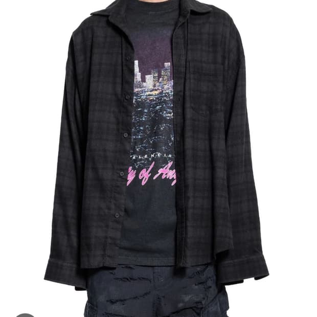 발렌시아가 레이어트 셔츠