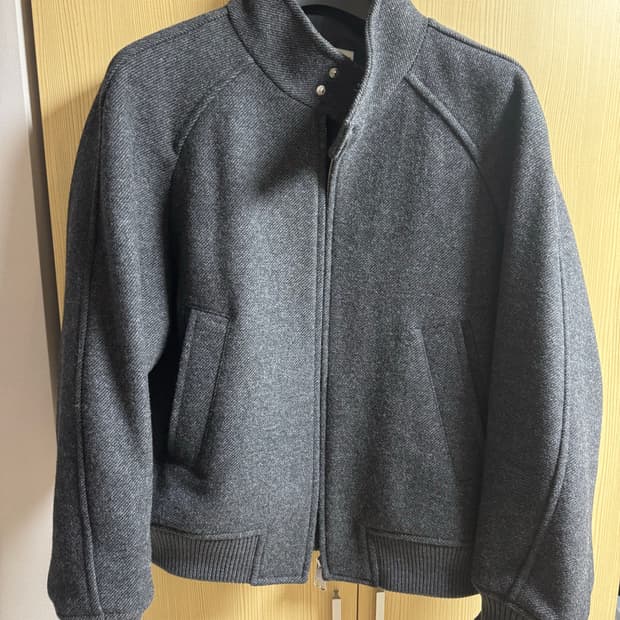 [L] 애프터프레이 해링턴 자켓 차콜