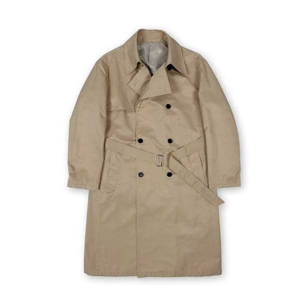 인사일런스 벨티드 트렌치코트