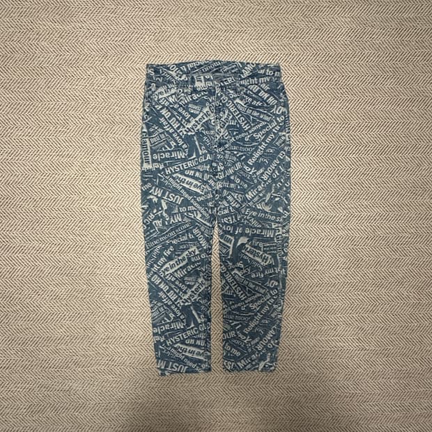 HYSTERIC GLAMOUR kniky jeans