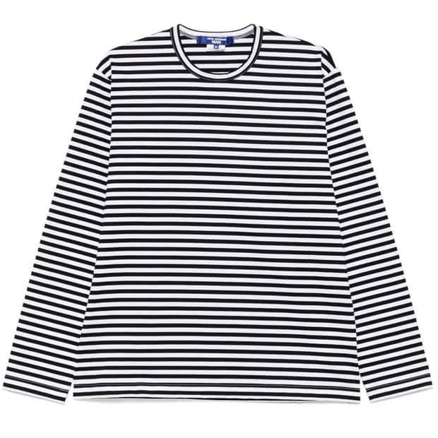 준야 와타나베 x 꼼데가르송 스트라이프 긴팔 M]