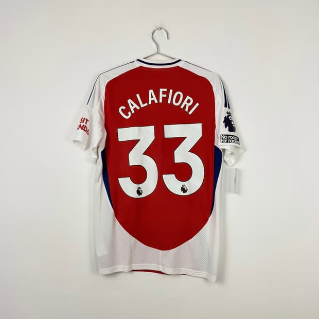 24-25 아스날 홈 칼라피오리 유니폼