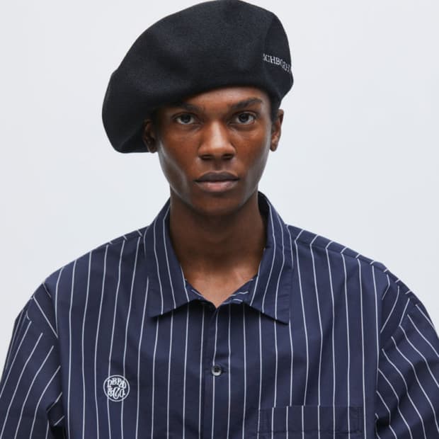 [Lsize] 네이버후드 블랙 베레모