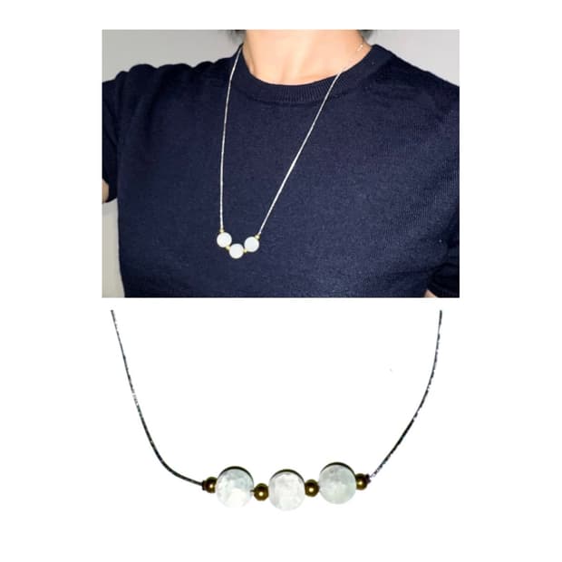 Triple Moon Necklace