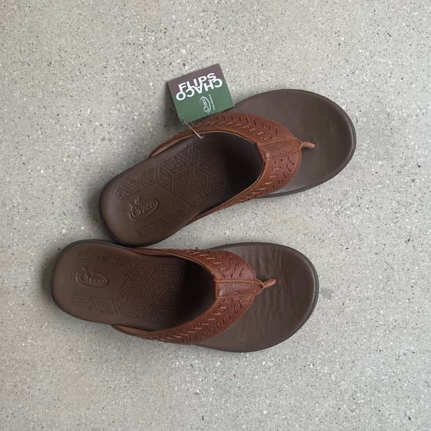 차코 가죽 플립 플랍 / chaco jackson flip flops