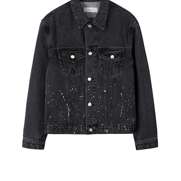 토니웩 페인팅 데님 자켓