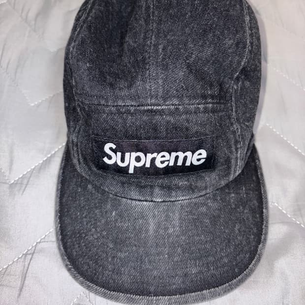 슈프림 데님 캠프캡 모자 24ss