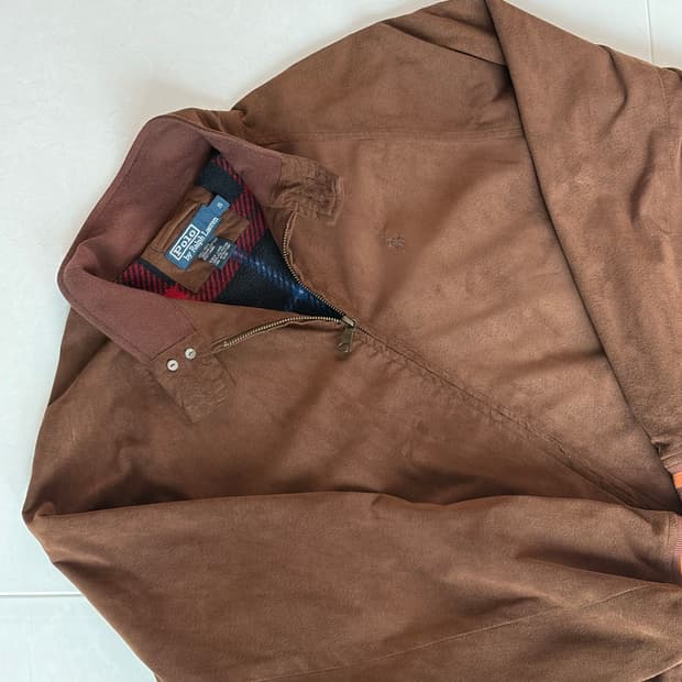 폴로 / 스웨이드 자켓 / S