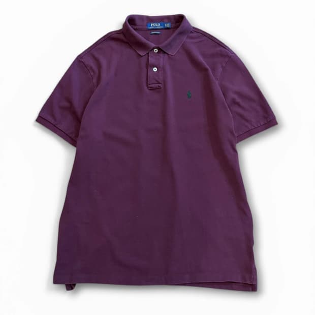 폴로 랄프로렌 미니포니 버건디 폴로 셔츠