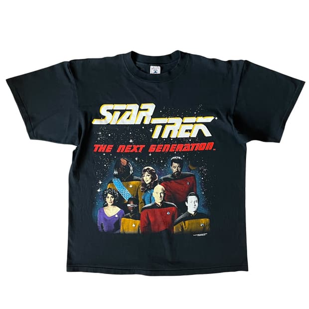 빈티지 90s Star Trek The Next Generation 티셔