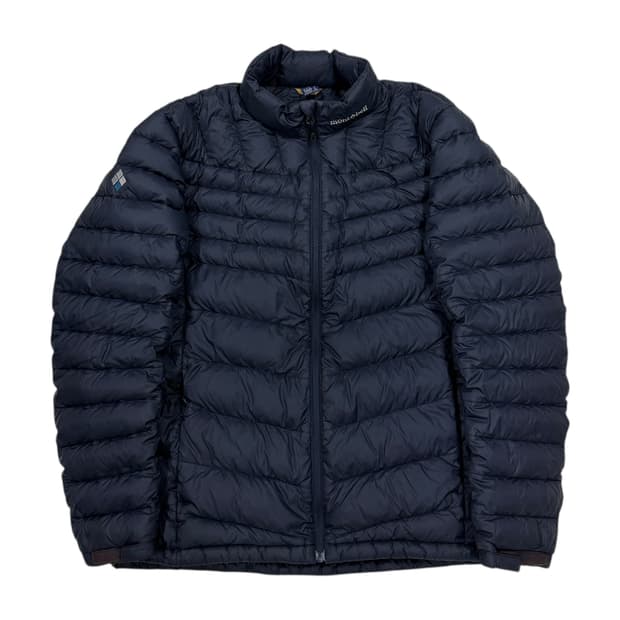 몽벨 빈티지 제나 경량패딩 다운 자켓 네이비 XL