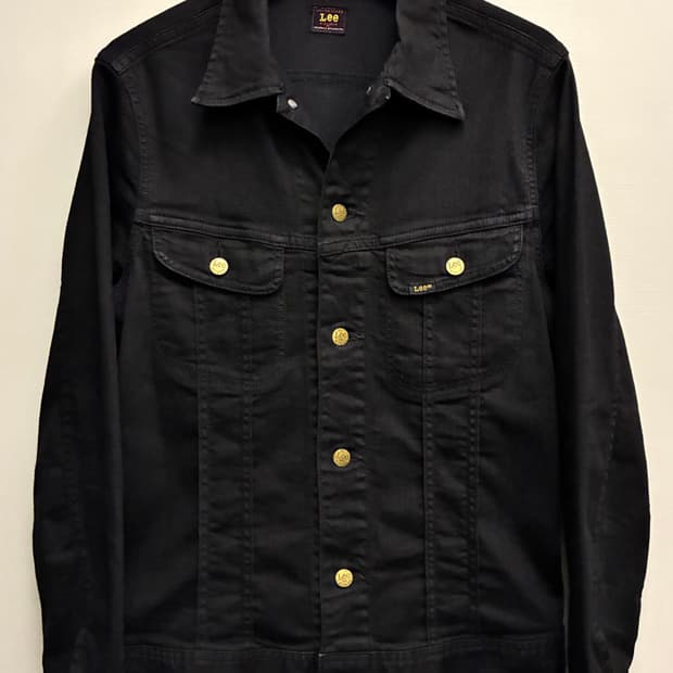 (M~L)LEE x 저널스탠다드 101J 데님 트러커자켓 블랙