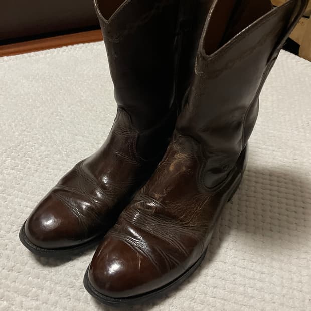 [11D] ARIAT 아리엣 USA 헤리티지 로퍼 웨스턴 부츠 브라운
