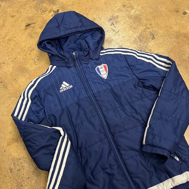 [정품/90] 아디다스 수원 삼성 블루윙즈 패딩 점퍼 b14