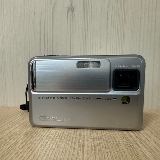 카시오 엑슬림 ex-v8(작례0,새상품급)