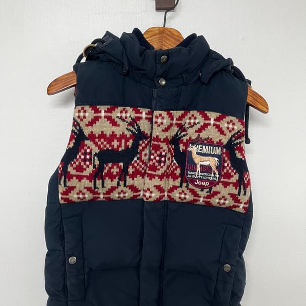 [s] jeep 지프 노르딕 패딩 조끼
