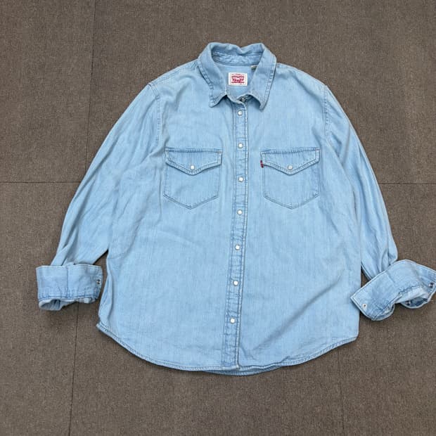 levis 리바이스 우먼스웨스턴  데님 셔츠 m 