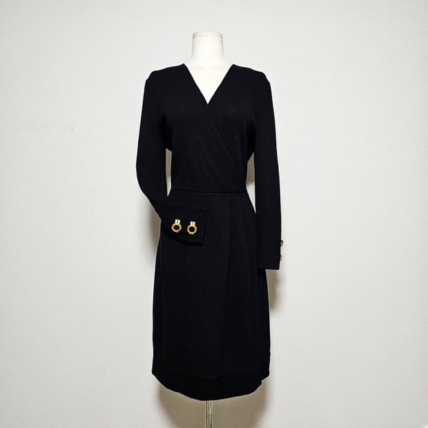 센죤 St.John 울80혼방 니트 원피스 (55-날씬66) 상태최상