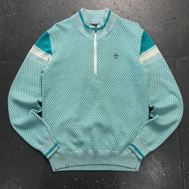 95 먼싱웨어 방풍 니트